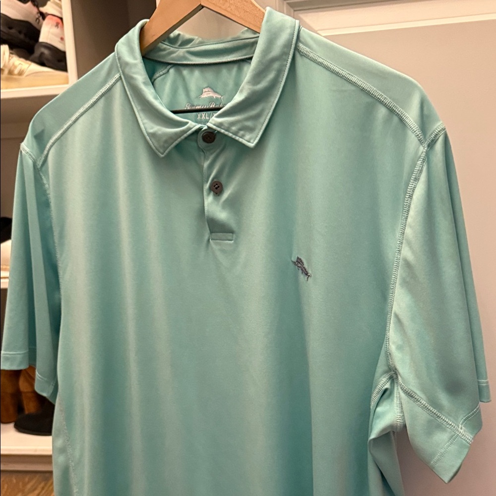 Tommy Bahama Seafoam Polo Shirt